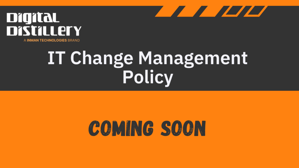 IT Change Management Policy WS Version